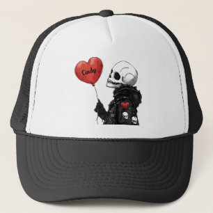 Spooky Sweetheart -  schedel met ballon Trucker Pet