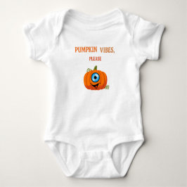 Spooky Sweetie – Pumpkin Eye Baby Outfit Romper