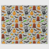 Spooky Sweets & Shadows Cadeaupapier (Vlak)