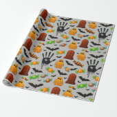 Spooky Sweets & Shadows Cadeaupapier (Uitgerold)