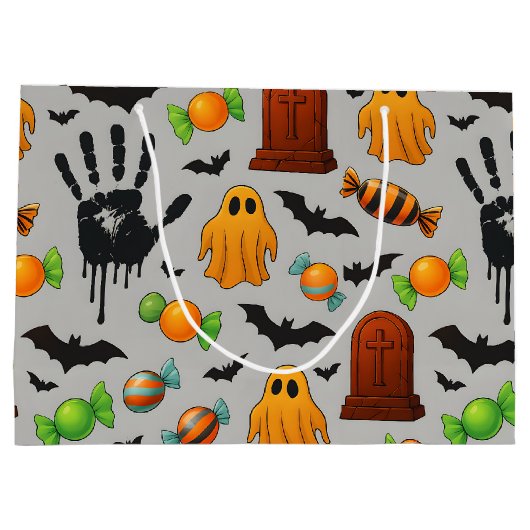 Spooky Sweets & Shadows Groot Cadeauzakje (Achterkant)