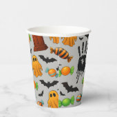 Spooky Sweets & Shadows Papieren Bekers (Rechts)