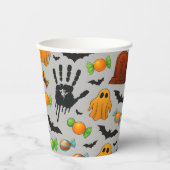 Spooky Sweets & Shadows Papieren Bekers (Voorkant)