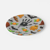 Spooky Sweets & Shadows Papieren Bordje (Gekanteld)