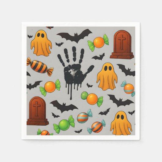 Spooky Sweets & Shadows Servet (Voorkant)