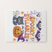 Spooky Syllables Legpuzzel (Horizontaal)