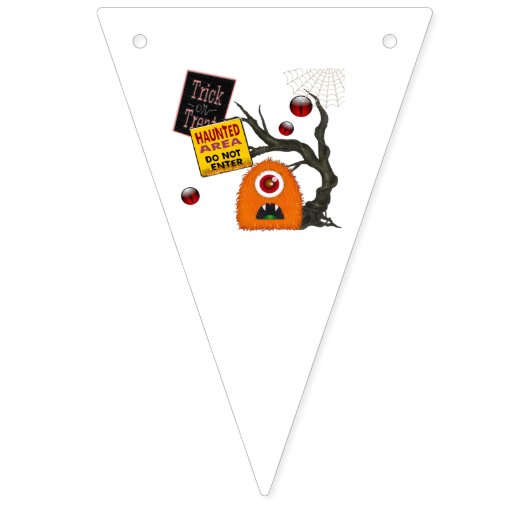 Spooky-Tacular Halloween Vlaggetjes (Derde vlag)