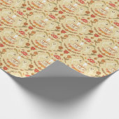 Spooky Tea Party - Helder Cadeaupapier (Hoek)