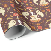 Spooky Tea Time Cadeaupapier (Rol Hoek)