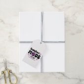 Spooky Teacher Halloween "Mode On" Apple & Bats Cadeaulabel (Met Touw)