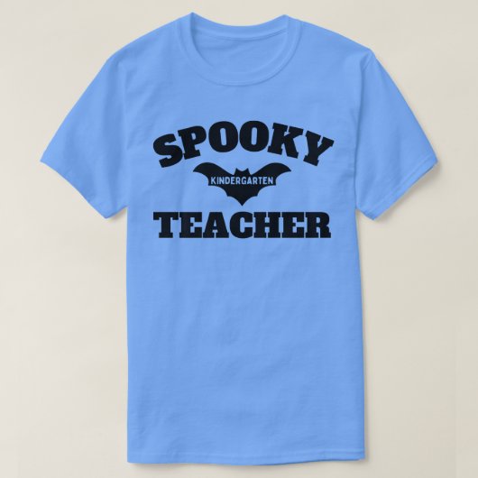 Spooky Teacher, Kindergarten T-shirt (Design voorkant)