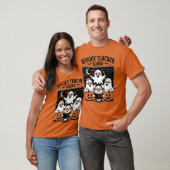 Spooky Teacher Squad Schattigee geesten Halloween T-shirt (Unisex)