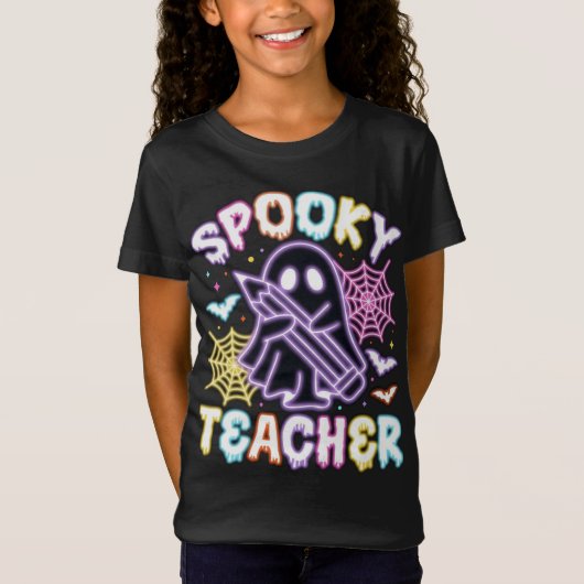 Spooky Teacher T-shirt (Voorkant)