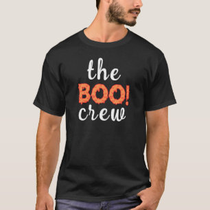 Spooky The Boo Crew Oranje Halloween familie T-shirt