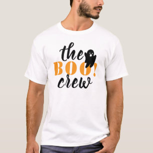 Spooky The Boo Crew Zwart Halloween Familie T-shir T-shirt