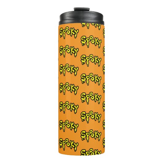 Spooky Thermal Tumbler Thermosbeker (Voorkant)