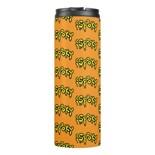 Spooky Thermal Tumbler Thermosbeker (Achterkant)