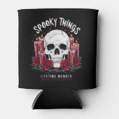 Spooky Things Appreciation Society Skull Rozen Blikjeskoeler (Voorkant)