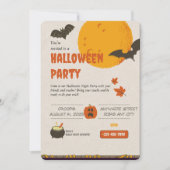 Spooky Things Halloween Uitnodiging (Voorkant)