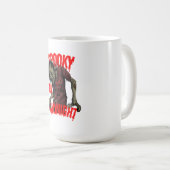 Spooky Till Midnight Elegant Halloween Night Koffiemok (Voorkant rechts)