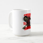 Spooky Till Midnight Elegant Halloween Night Koffiemok (Voorkant links)