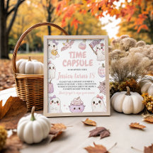 Spooky Time Capsule Verjaardagsbord