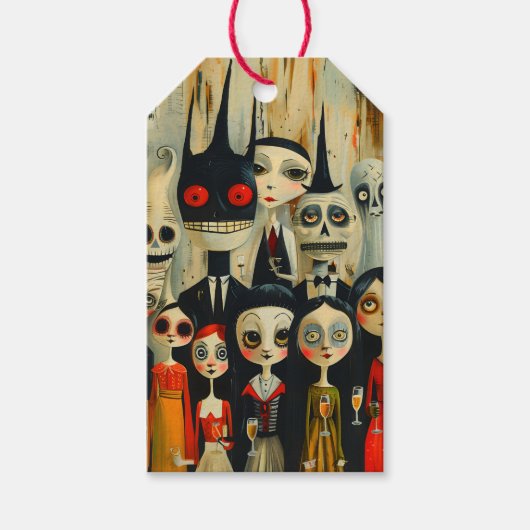  Spooky Time Halloween-gunst Cadeaulabel (Voorkant)