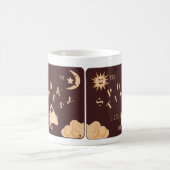 Spooky Times Spirit Board Halloween Vibes Koffiemok (Center)