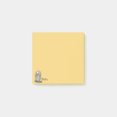 Spooky Tombstone Yellow Post-it® Notes (Voorkant)