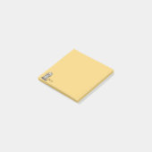 Spooky Tombstone Yellow Post-it® Notes (Schuin)