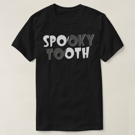 Spooky Tooth Bold Display T-shirt (Design voorkant)