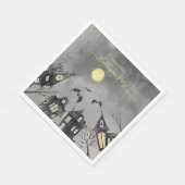 Spooky town Halloween Napkins Servet (Hoek)