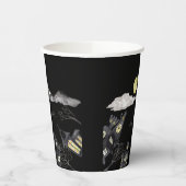 Spooky town Halloween Papieren Bekers (Links)