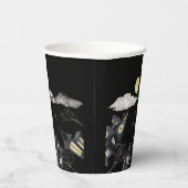 Spooky town Halloween Papieren Bekers (Rechts)