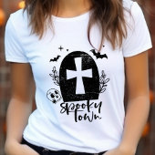 Spooky Town Halloween Tri-Blend Shirt