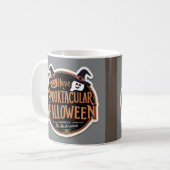 Spooky Trading Coffee Mok - Trader's Halloween Bre (Voorkant links)