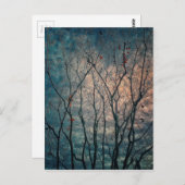 Spooky Trees Briefkaart (Voorkant / Achterkant)