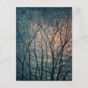 Spooky Trees Briefkaart