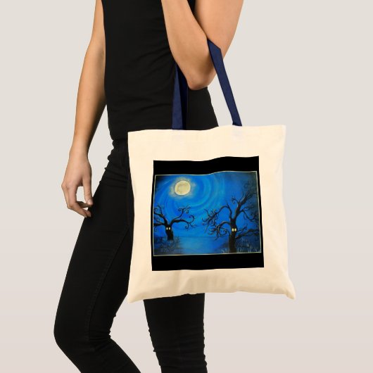 Spooky Trees - Canvas tas (Voorkant (product))