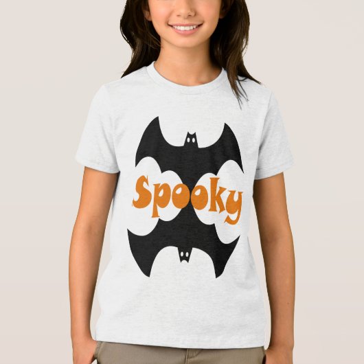 Spooky Tri-Blend Shirt (Voorkant)