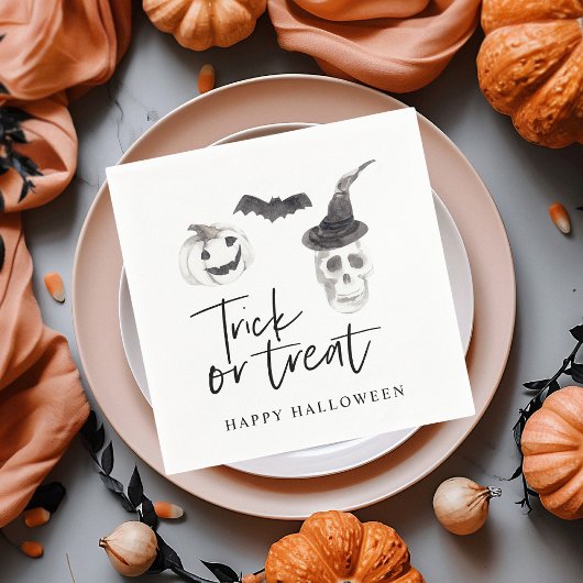 Spooky Trick or treat | Halloween-partij Servet