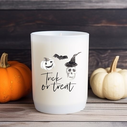 Spooky Trick or treat | Halloween-partij Vierkante Sticker