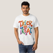 Spooky Trick or Treat Shirt V4 (Voorkant volledig)