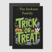 Spooky Trick or treat Slime Halloween (Voorkant / Achterkant)