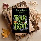 Spooky Trick or treat Slime Halloween