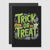 Spooky Trick or treat Slime Halloween (Voorkant / Achterkant)