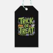 Spooky Trick or Treat Slime Halloween  Cadeaulabel (Voorkant)