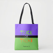 Spooky Trick or treat Tas (Voorkant)