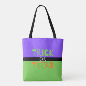 Spooky Trick or treat Tas (Achterkant)