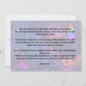 🌈🎃Spooky, trots & perfect jezelf LGBT kaart (Achterkant)